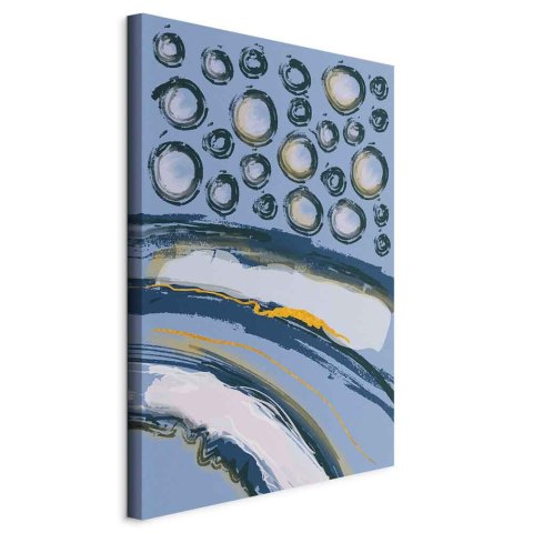 Obraz - Rytmiczne zorze (1-częściowy) pionowy 40x60 Standard