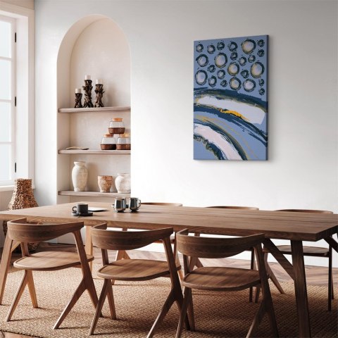 Obraz - Rytmiczne zorze (1-częściowy) pionowy 60x90 Standard