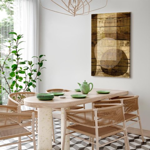 Obraz - Złota czekolada (1-częściowy) pionowy 20x30 Akustyczny