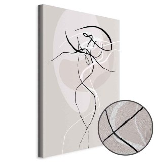 Obraz - Beżowa energia (1-częściowy) pionowy 20x30 Premium Print