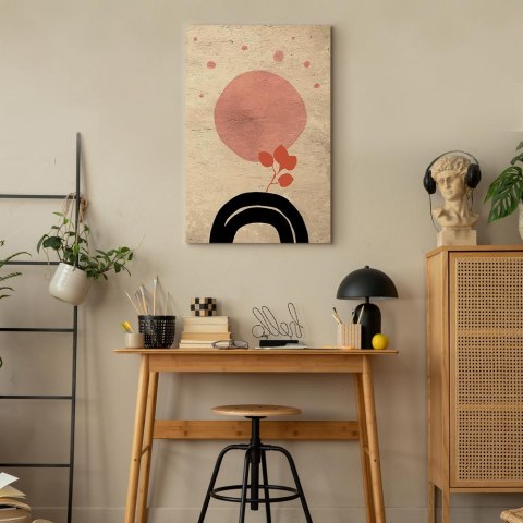 Obraz - Okrągły most (1-częściowy) pionowy 20x30 Na płótnie włoskim