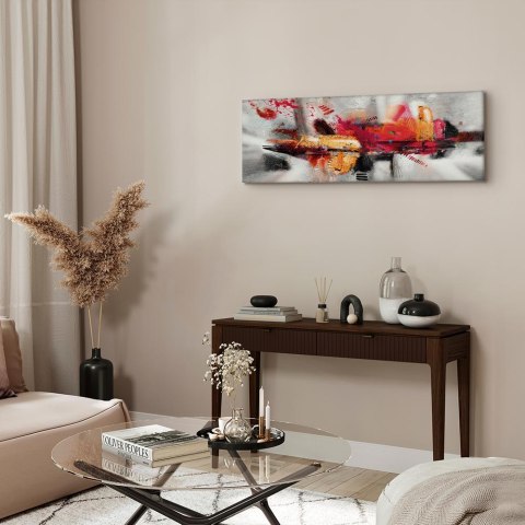 Obraz - Kolorowa instalacja (1-częściowy) wąski 90x30 Standard