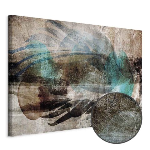 Obraz - Abstrakcyjny pióropusz (1-częściowy) szeroki 120x80 Premium Print