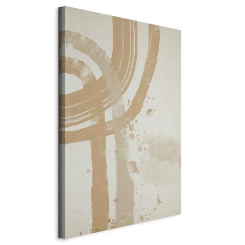 Obraz - Beżowy minimalizm (1-częściowy) pionowy 40x60 Standard