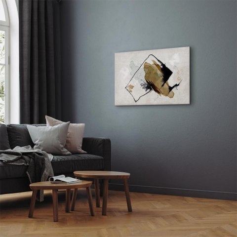 Obraz - Kompozycja uczuć (1-częściowy) szeroki 30x20 Standard