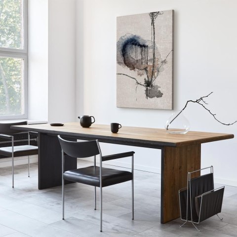 Obraz - Akwarelowe witraże (1-częściowy) pionowy 40x60 Na płótnie włoskim