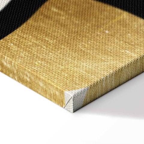 Obraz - Złota spirala (1-częściowy) szeroki 60x40 Standard