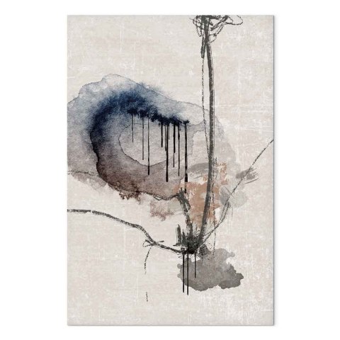 Obraz - Akwarelowe witraże (1-częściowy) pionowy 40x60 Akustyczny
