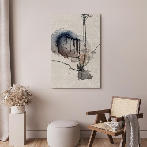 Obraz - Akwarelowe witraże (1-częściowy) pionowy 40x60 Standard