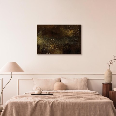 Obraz - Złota konstelacja (1-częściowy) szeroki 30x20 Premium Print