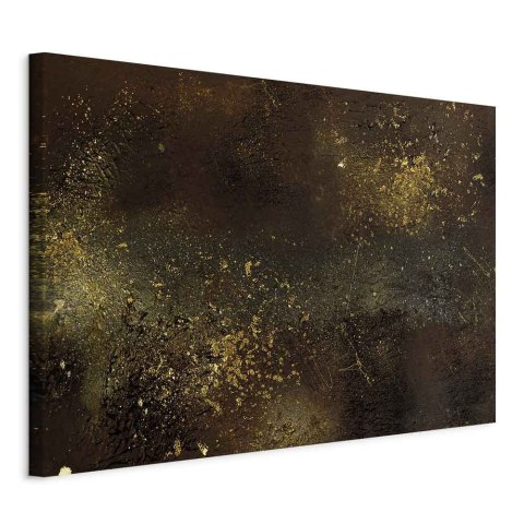 Obraz - Złota konstelacja (1-częściowy) szeroki 60x40 Standard