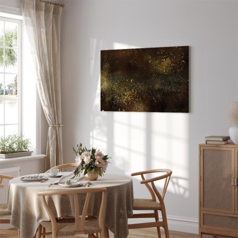 Obraz - Złota konstelacja (1-częściowy) szeroki 60x40 Standard