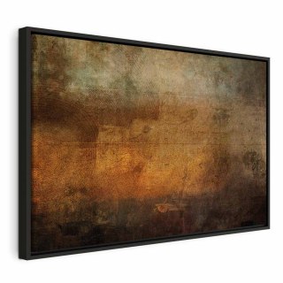 Obraz - Etiuda (1-częściowy) szeroki 90x60 W ramie drewnianej czarnej
