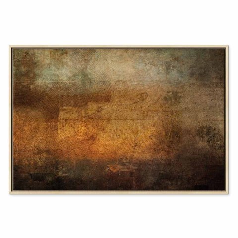 Obraz - Etiuda (1-częściowy) szeroki 90x60 W ramie drewnianej naturalnej