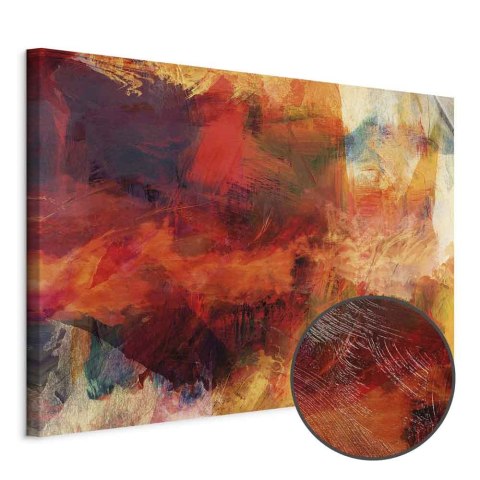 Obraz - Eksplozja dzikich barw (1-częściowy) szeroki 30x20 Premium Print