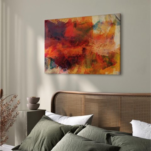 Obraz - Eksplozja dzikich barw (1-częściowy) szeroki 30x20 Premium Print