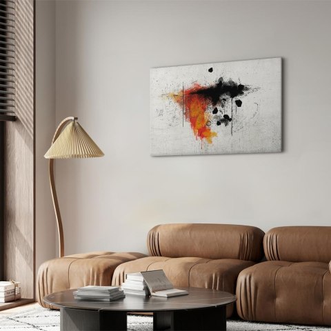 Obraz - Ekspresja czerwieni (1-częściowy) szeroki 30x20 Premium Print