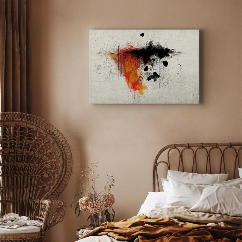 Obraz - Ekspresja czerwieni (1-częściowy) szeroki 30x20 Premium Print