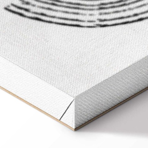 Obraz - Pejzaż ze słońcem (1-częściowy) pionowy 20x30 Akustyczny