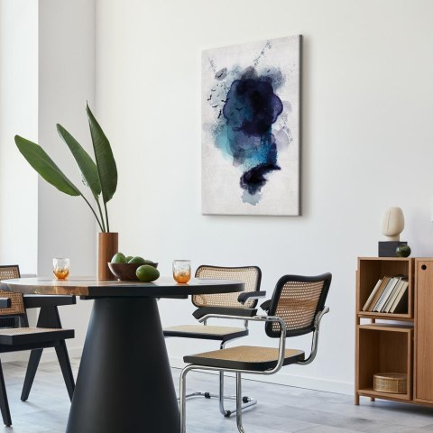 Obraz - Błękitne wspomnienie (1-częściowy) pionowy 20x30 Na płótnie włoskim
