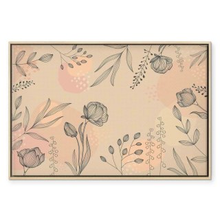 Obraz - Ciepłe kolory natury 120x80 W ramie drewnianej naturalnej