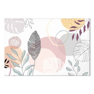 Obraz - Pastelowa grafika liniowa 30x20 Standard