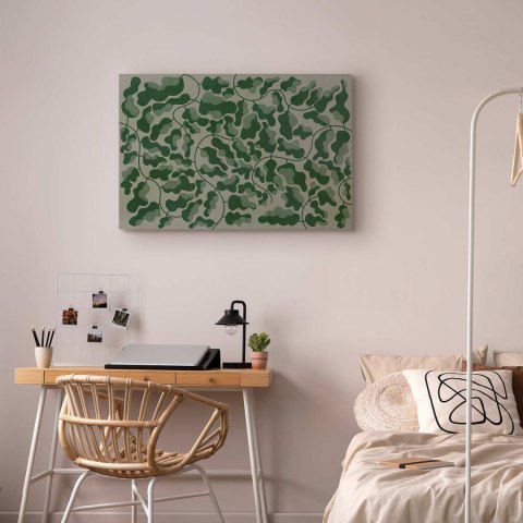 Obraz - Zielony labirynt 60x40 Na płótnie włoskim