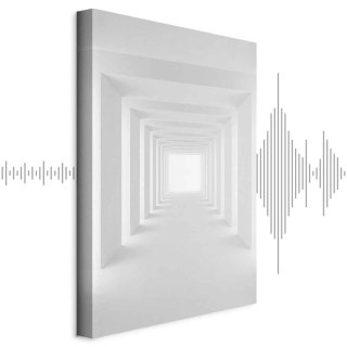 Obraz - Tunel cieni (1-częściowy) pionowy 40x60 Akustyczny