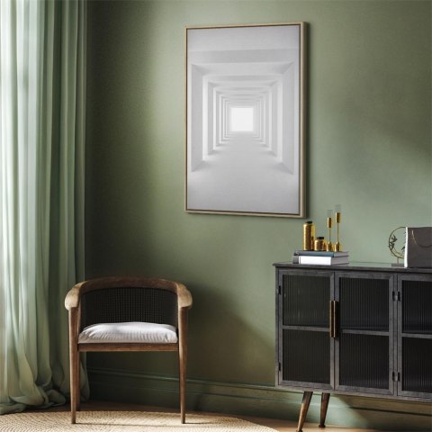 Obraz - Tunel cieni (1-częściowy) pionowy 40x60 W ramie drewnianej naturalnej