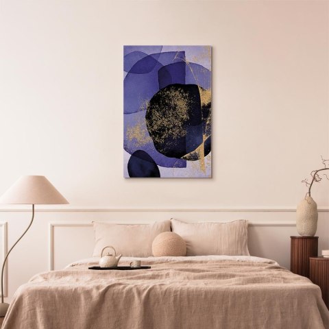 Obraz - Fioletowy kalejdoskop (1-częściowy) pionowy 20x30 Premium Print