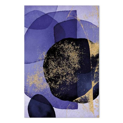 Obraz - Fioletowy kalejdoskop (1-częściowy) pionowy 60x90 Standard