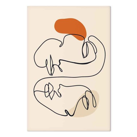 Obraz - Słoneczne połączenie (1-częściowy) pionowy 40x60 Standard