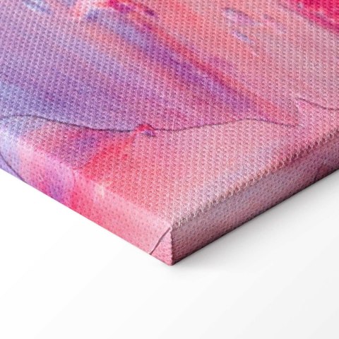 Obraz - Kolorowe Kontrasty - energetyczne przejścia barw w odcieniach różu 40x60 Standard