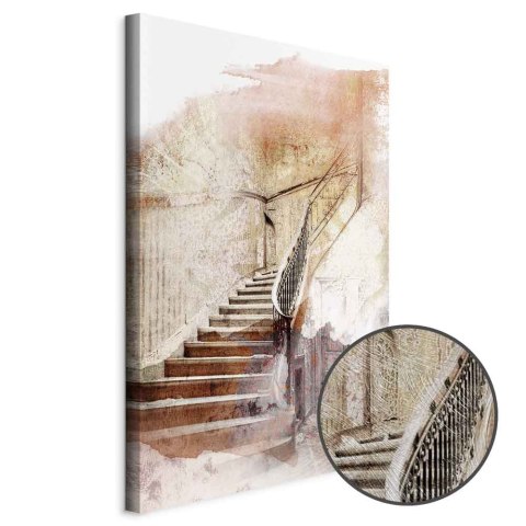 Obraz - Sekretne schody (1-częściowy) pionowy 80x120 Premium Print