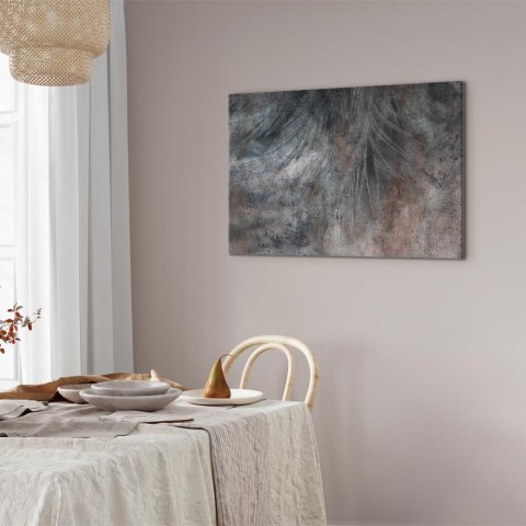 Obraz - Szarość pióra (1-częściowy) szeroki 60x40 Standard