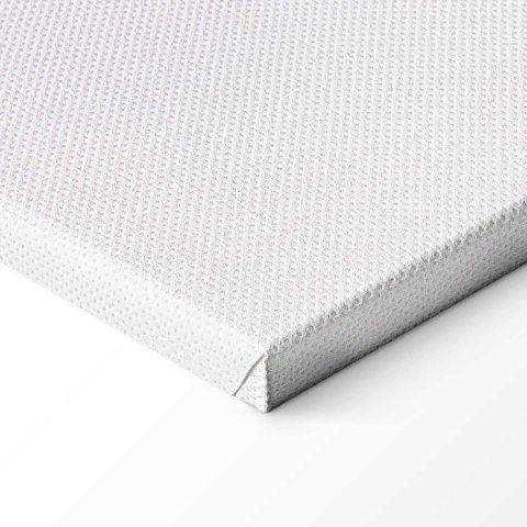 Obraz - Metaliczne Płynności - abstrakcyjne srebrne formy na miętowo-fioletowym tle 20x30 Standard