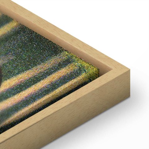 Obraz - Georges Seurat - Niedzielne popołudnie na wyspie Grande Jatte 120x80 W ramie drewnianej naturalnej