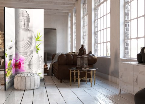 Parawan - Budda i orchidee 135x172 Akustyczny