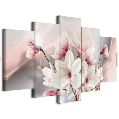 Obraz - Magnolia w rozkwicie 100x50 Akustyczny