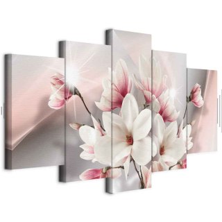 Obraz - Magnolia w rozkwicie 200x100 Akustyczny