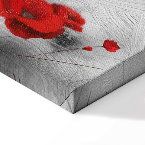 Obraz - Szary ogród 135x45 Premium Print