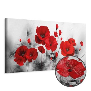 Obraz - Szary ogród 150x50 Premium Print