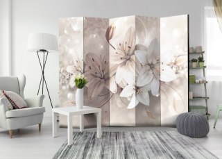Parawan - Diamentowe lilie II 225x172 Jednostronny