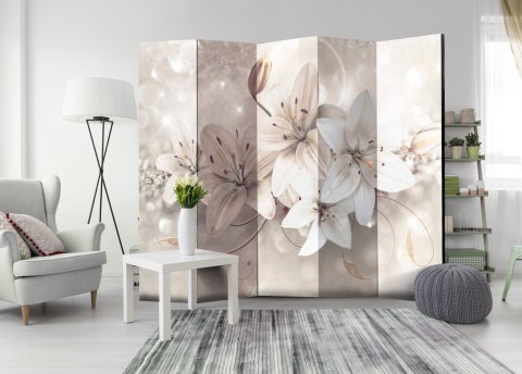 Parawan - Diamentowe lilie II 225x172 Jednostronny