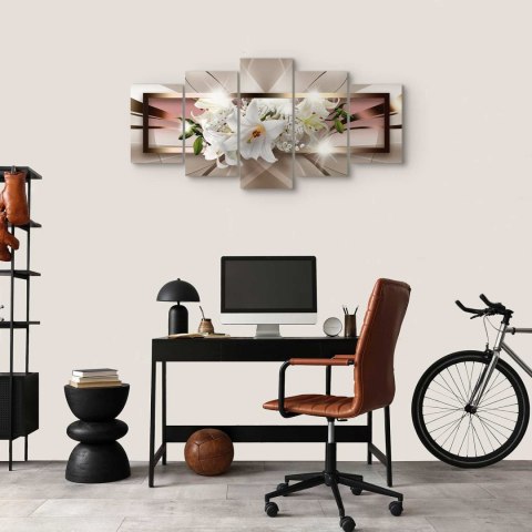 Obraz - Wyjście z zaświatów (5-częściowy) szeroki 200x100 Na płótnie włoskim