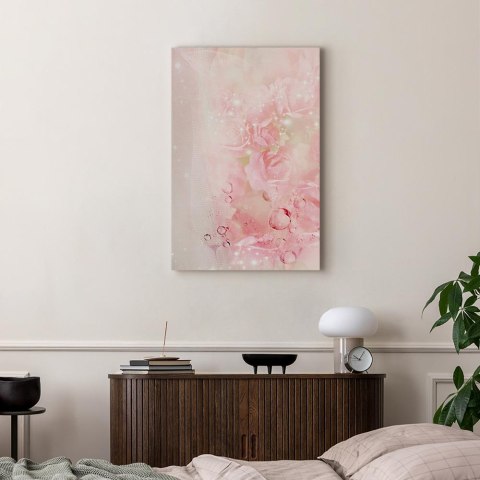 Obraz - Różowa natura (1-częściowy) pionowy 60x90 Standard