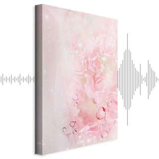 Obraz - Różowa natura (1-częściowy) pionowy 80x120 Akustyczny