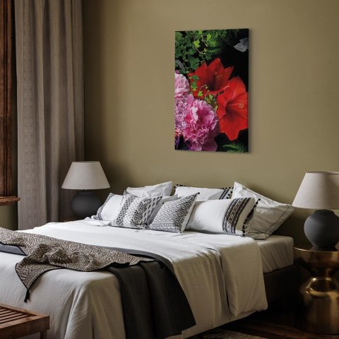 Obraz - Kwiatowa symfonia (1-częściowy) pionowy 20x30 Akustyczny