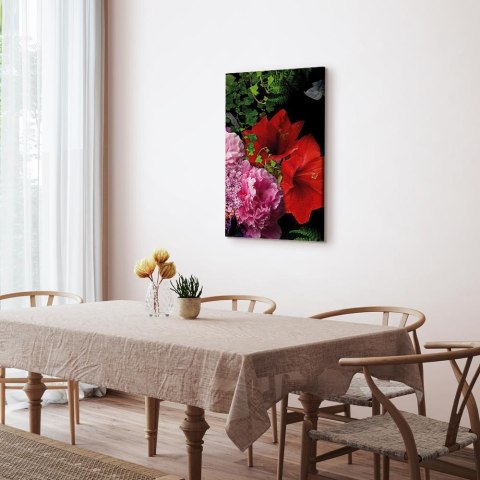 Obraz - Kwiatowa symfonia (1-częściowy) pionowy 20x30 Akustyczny