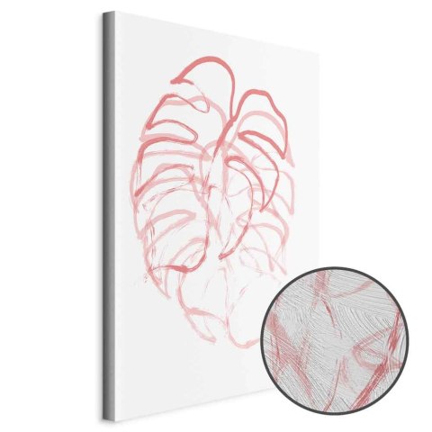Obraz - Monstera w ruchu (1-częściowy) pionowy 20x30 Premium Print